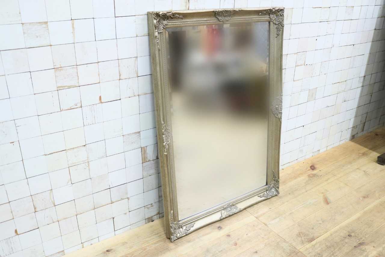 GMIK750C○ウォールミラー 壁掛け鏡 姿見 壁掛けミラー 全身鏡 立て掛けミラー 鏡 アンティーク調 未使用B品