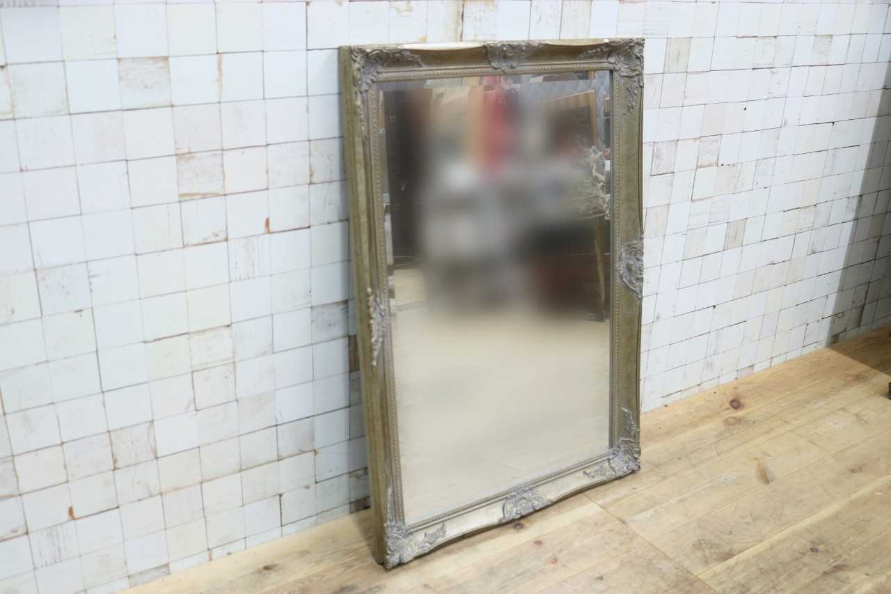 GMIK750D○ウォールミラー 壁掛け鏡 姿見 壁掛けミラー 全身鏡 立て掛けミラー 鏡 アンティーク調 未使用B品