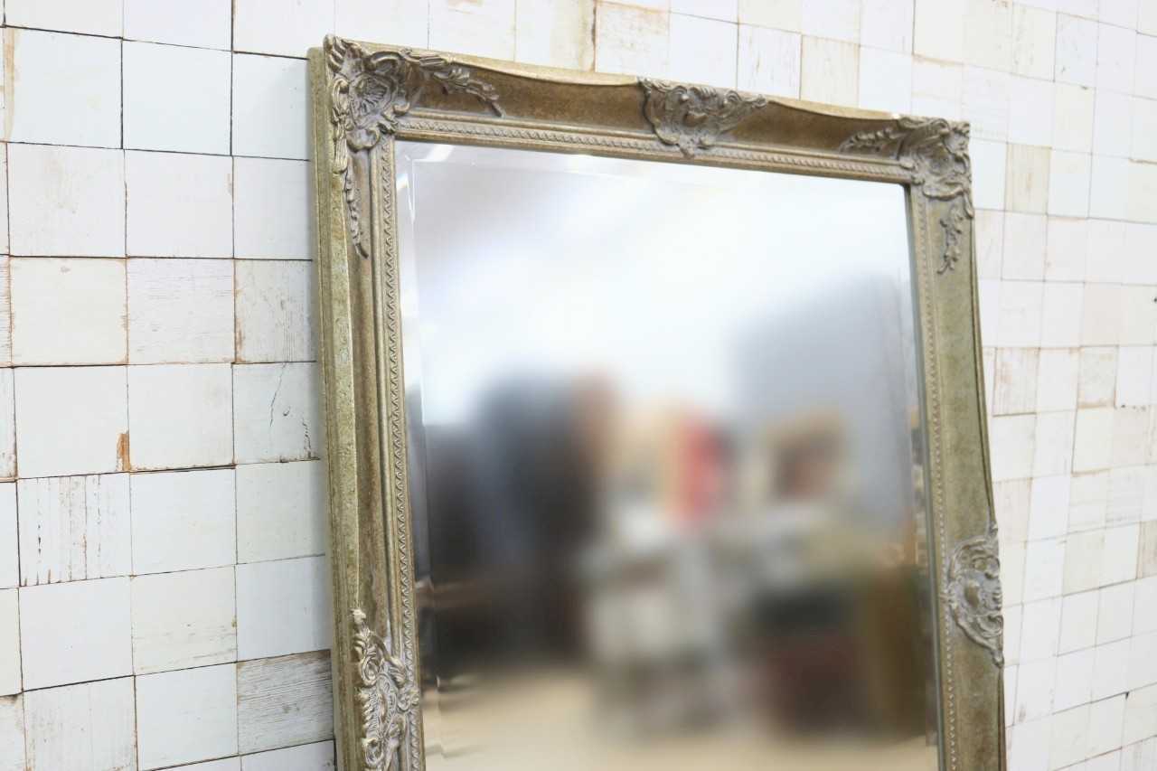 GMIK750D○ウォールミラー 壁掛け鏡 姿見 壁掛けミラー 全身鏡 立て掛けミラー 鏡 アンティーク調 未使用B品