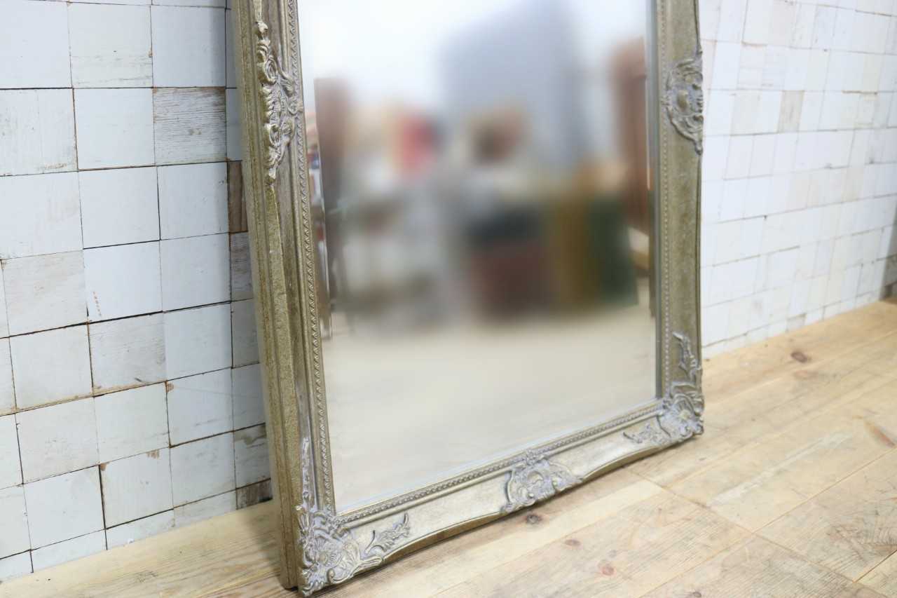 GMIK750D○ウォールミラー 壁掛け鏡 姿見 壁掛けミラー 全身鏡 立て掛けミラー 鏡 アンティーク調 未使用B品