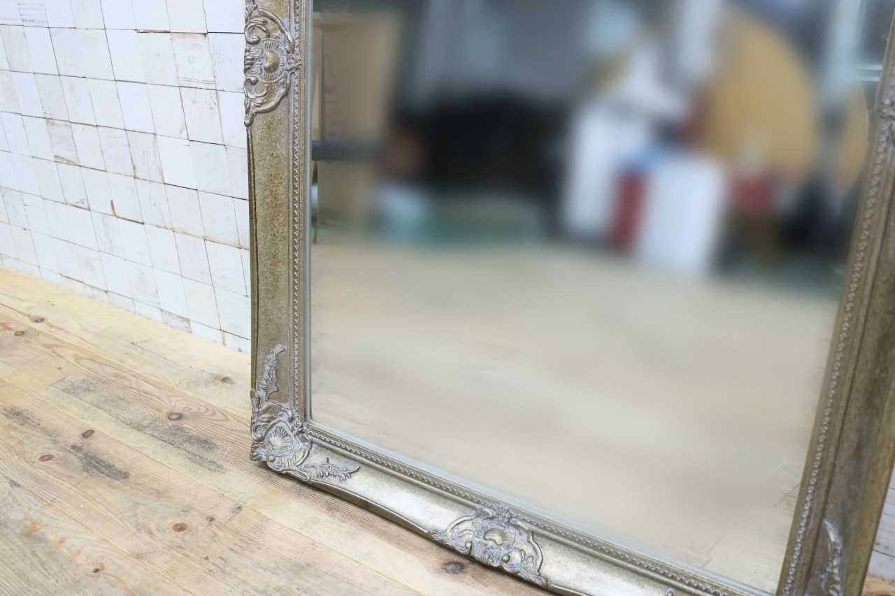 GMIK750D○ウォールミラー 壁掛け鏡 姿見 壁掛けミラー 全身鏡 立て掛けミラー 鏡 アンティーク調 未使用B品