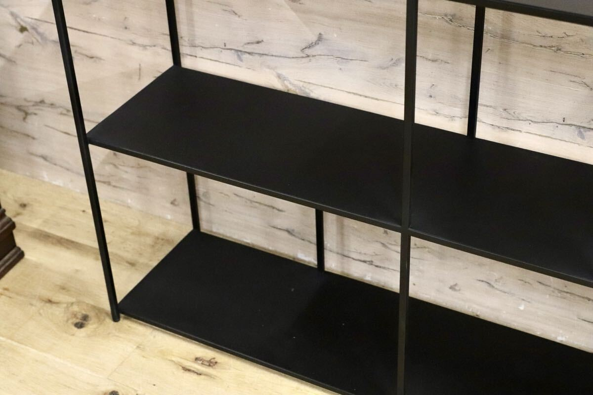 GMIH338○moda en casa / モーダ・エン・カーサ グリオ シェルフ ワイド / GRILLO shelf wide 約10.45万 モデルルーム展示品