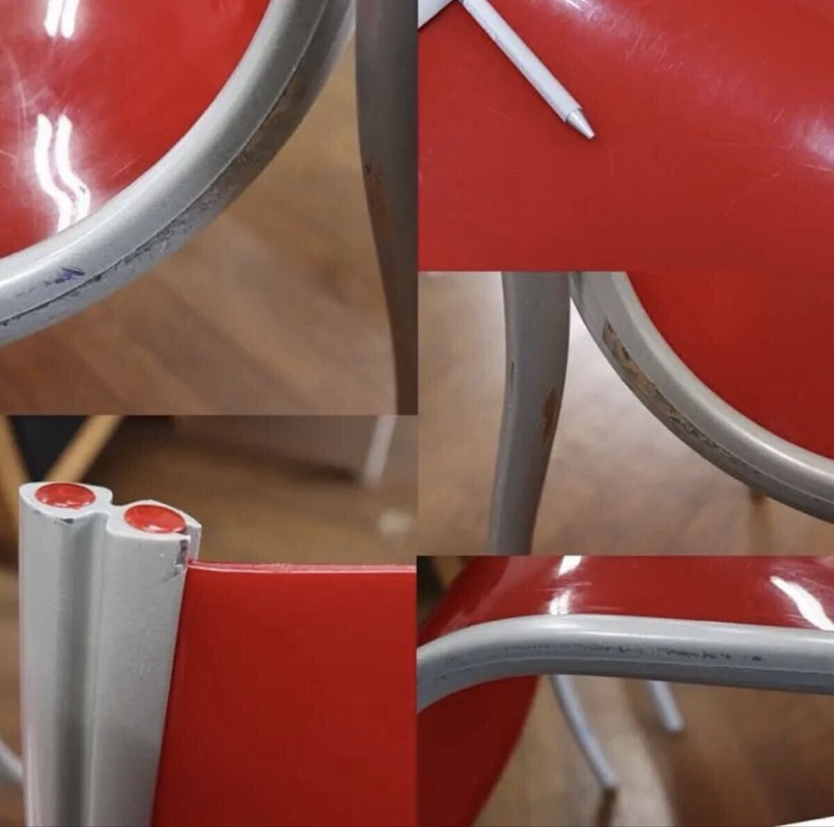GMFS5K○Kartell / カルテル FPEチェア RonArad ロン・アラッド スタッキングチェア ダイニングチェア 椅子 2脚セット 定価約11.4万