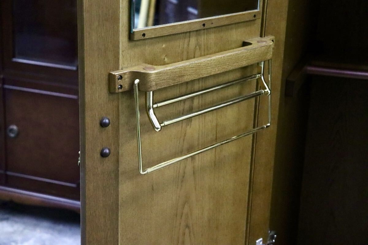 GMIH370○karimoku / カリモク ワードローブ クローゼット 洋服タンス 収納家具 ミラー カントリー クラシック キャビネット 国産家具