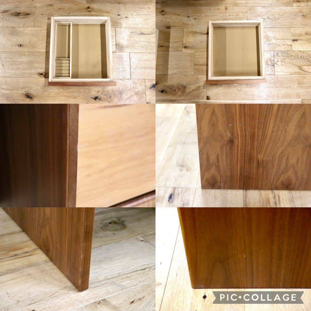 GMFS347○杉本家具 / SUGIMOTO Furniture シンシア ドレッサー 化粧台 鏡台 ウォールナット 楢 ブラックチェリー 定価約13万