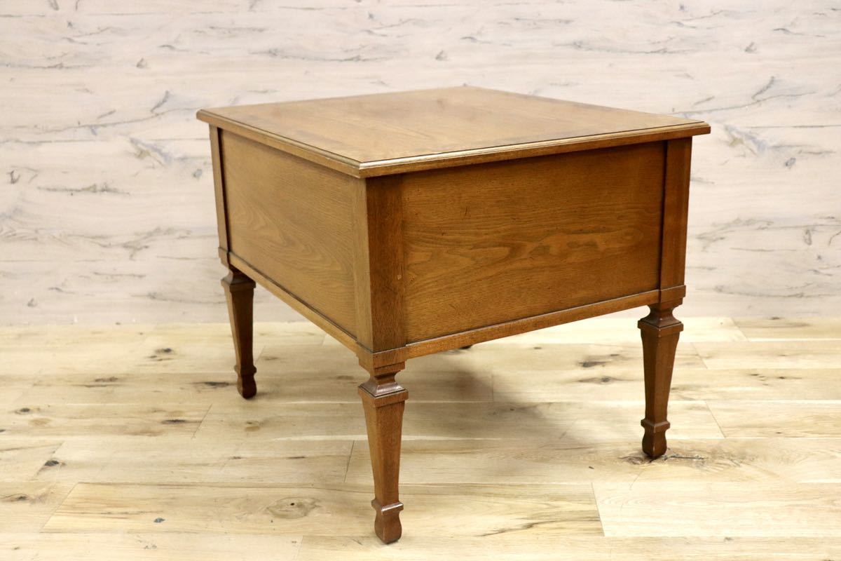 GMFS409A○DREXEL HERITAGE / ドレクセルヘリテイジ フランチェスカ ナイトテーブル エンドテーブル サイドテーブル 花台 定価約28万 希少