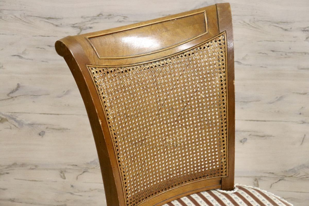 GMFS413A○DREXEL HERITAGE / ドレクセルヘリテイジ FRANCESCA フランチェスカ ダイニングチェア 椅子 2脚セット ラタン 定価約41万