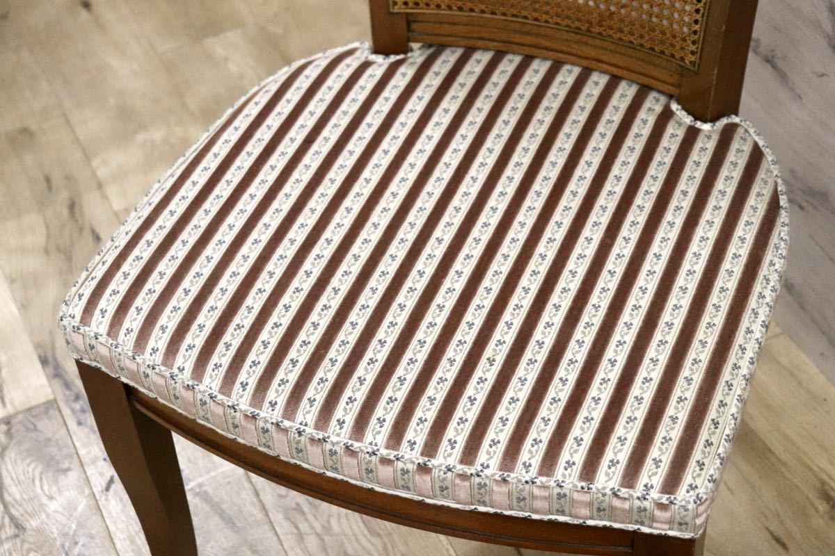 GMFS413B○DREXEL HERITAGE / ドレクセルヘリテイジ FRANCESCA フランチェスカ ダイニングチェア 椅子 2脚セット ラタン 定価約41万