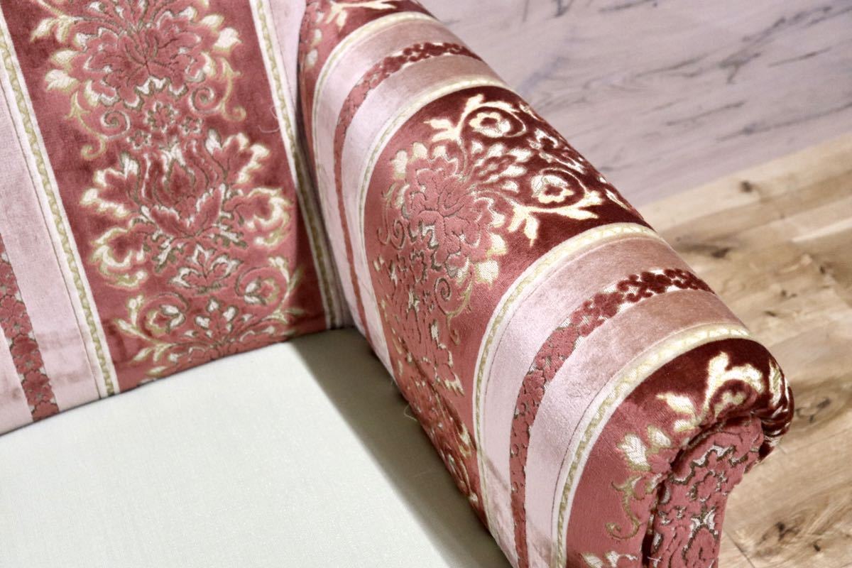 GMFS410○DREXEL HERITAGE / ドレクセルヘリテイジ 3人掛けソファ トリプルソファ USA 最高級 クラシック 定価約130万 美品