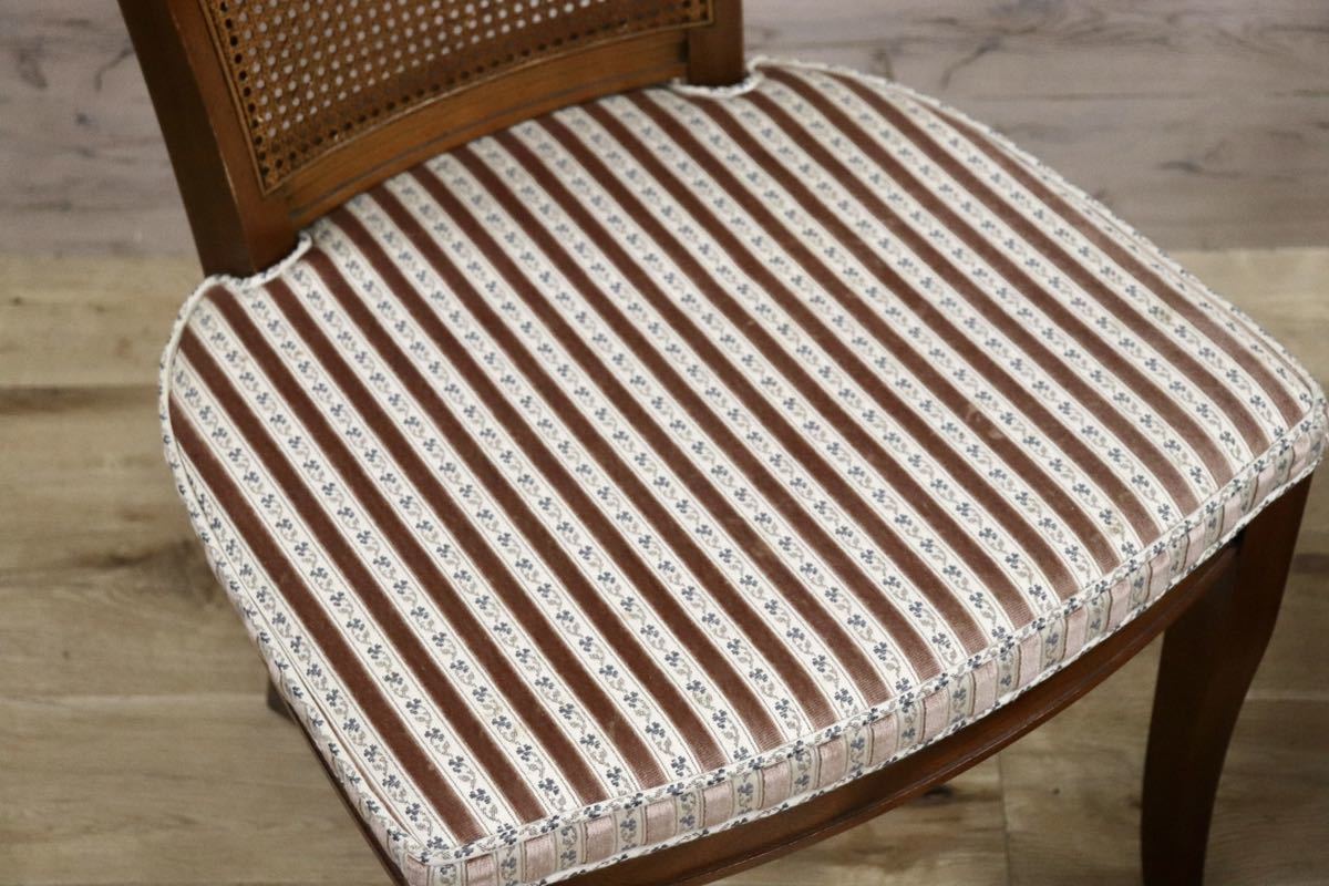 GMFS413A○DREXEL HERITAGE / ドレクセルヘリテイジ FRANCESCA フランチェスカ ダイニングチェア 椅子 2脚セット ラタン 定価約41万