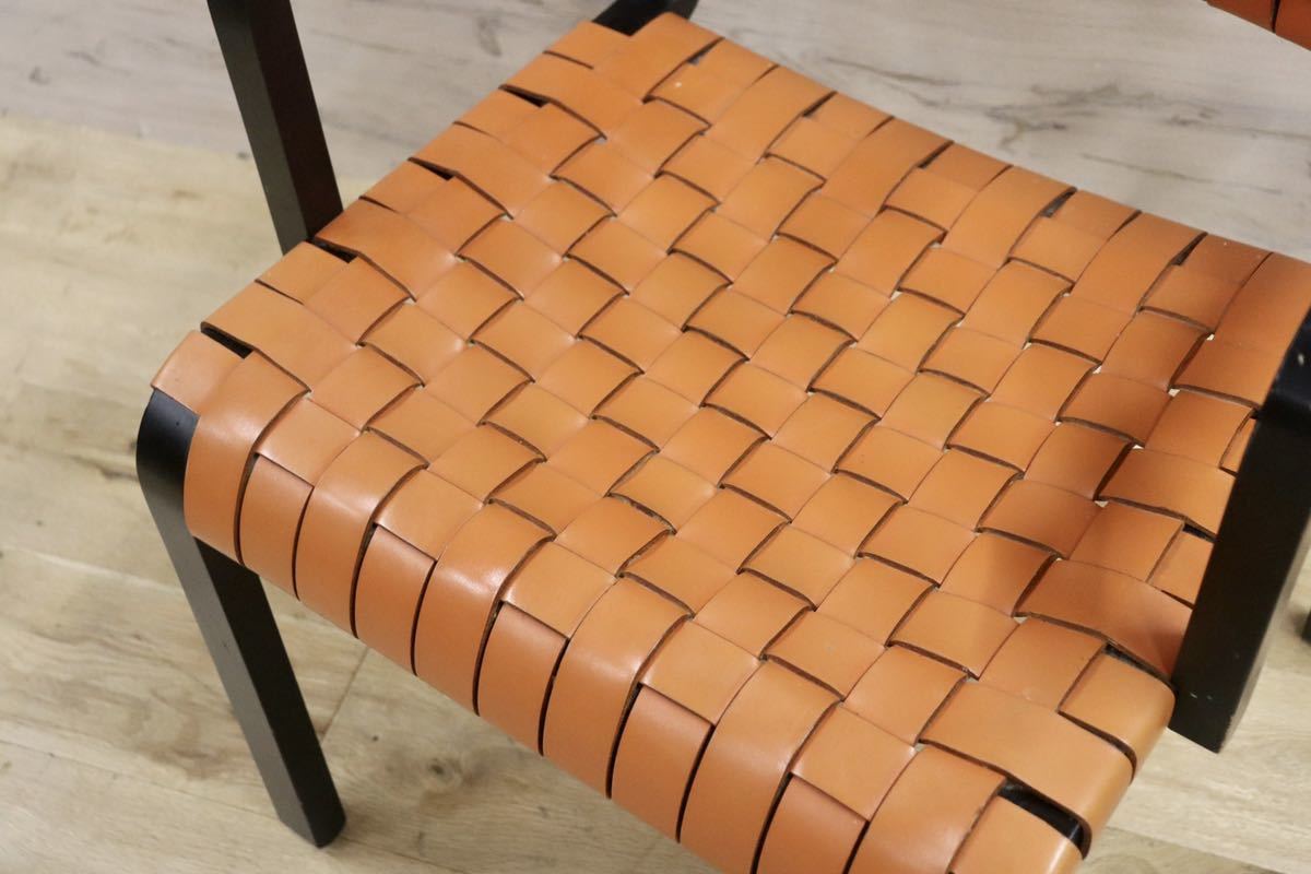 GMGN30A○arflex / アルフレックス NTチェア アームチェア 椅子 革張り 川上元美 イタリア モダン ヴィンテージ 人気モデル 定価約16.3万