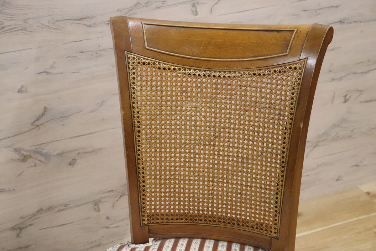 GMFS413B○DREXEL HERITAGE / ドレクセルヘリテイジ FRANCESCA フランチェスカ ダイニングチェア 椅子 2脚セット ラタン 定価約41万