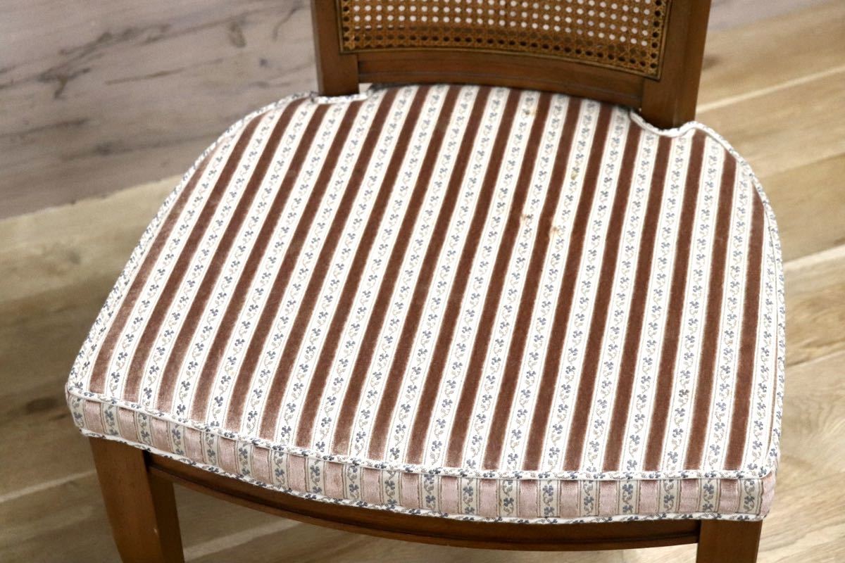 GMFS413B○DREXEL HERITAGE / ドレクセルヘリテイジ FRANCESCA フランチェスカ ダイニングチェア 椅子 2脚セット ラタン 定価約41万