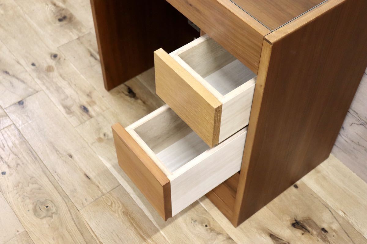 GMFS347○杉本家具 / SUGIMOTO Furniture シンシア ドレッサー 化粧台 鏡台 ウォールナット 楢 ブラックチェリー 定価約13万