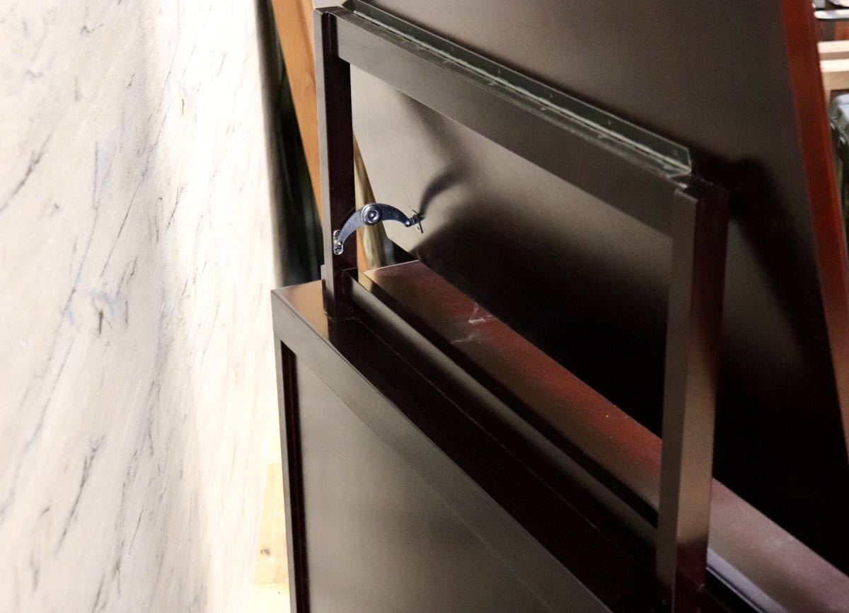 GMFH449○モリシゲ / MORISHIGE ローランド ドレッサー 化粧台 鏡台 樺材 アームレスチェア 椅子 ファブリック 定価約31万 在庫品