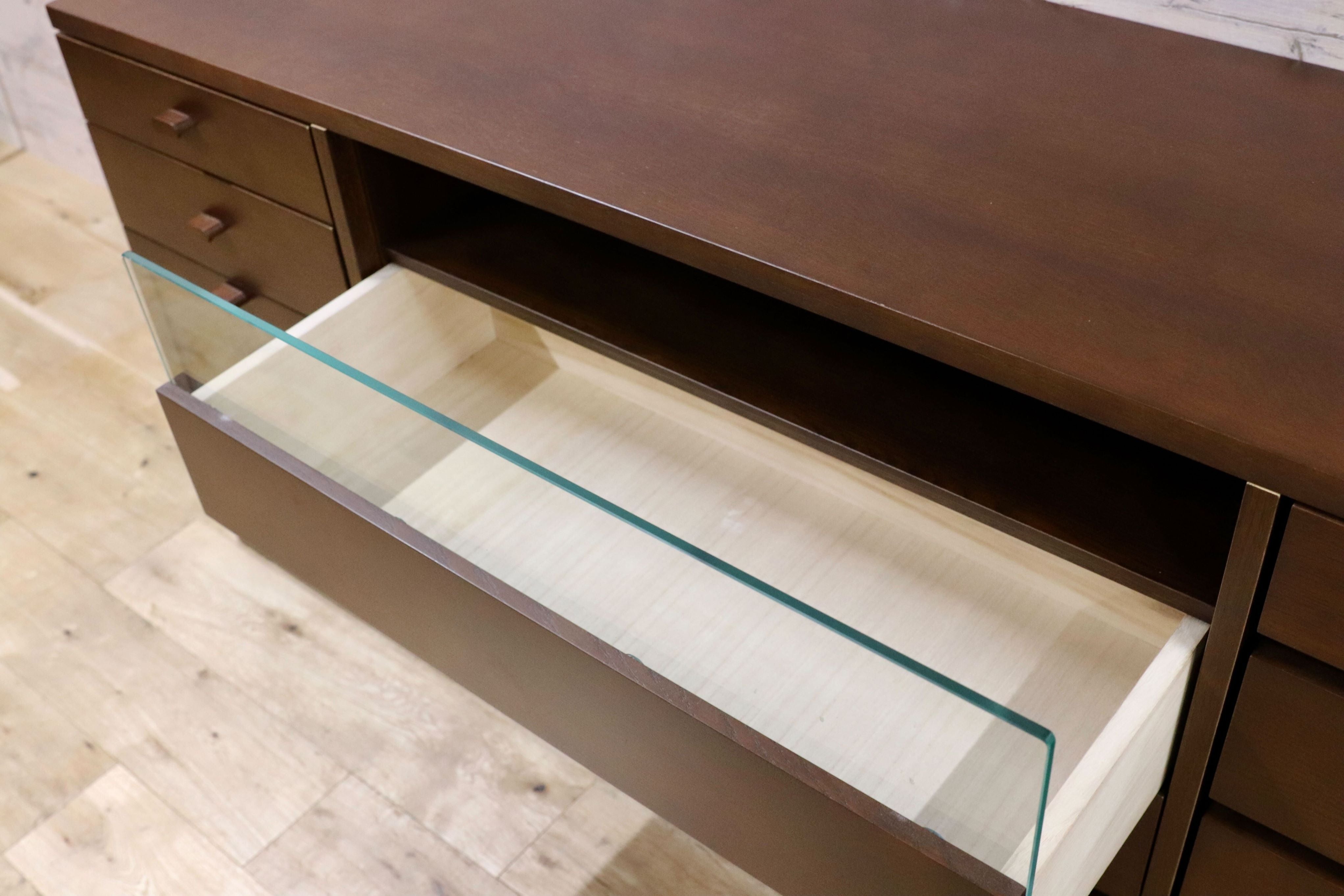 GMGN54○EARLY TIMES α / アーリータイムスアルファ エレール ユニットチェスト リビングボード サイドボード 楢材 IDC大塚家具 約40万