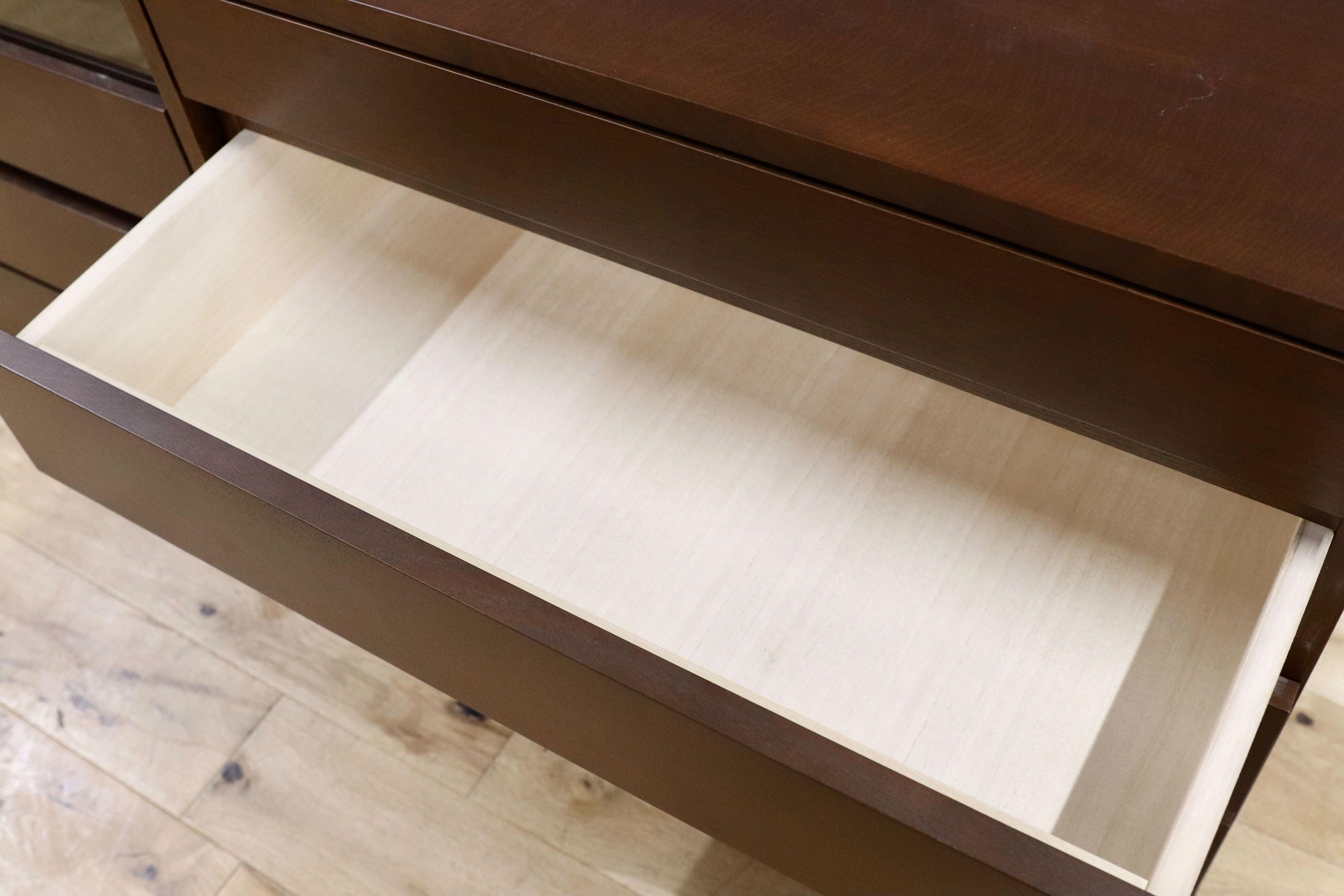 GMGN54○EARLY TIMES α / アーリータイムスアルファ エレール ユニットチェスト リビングボード サイドボード 楢材 IDC大塚家具 約40万