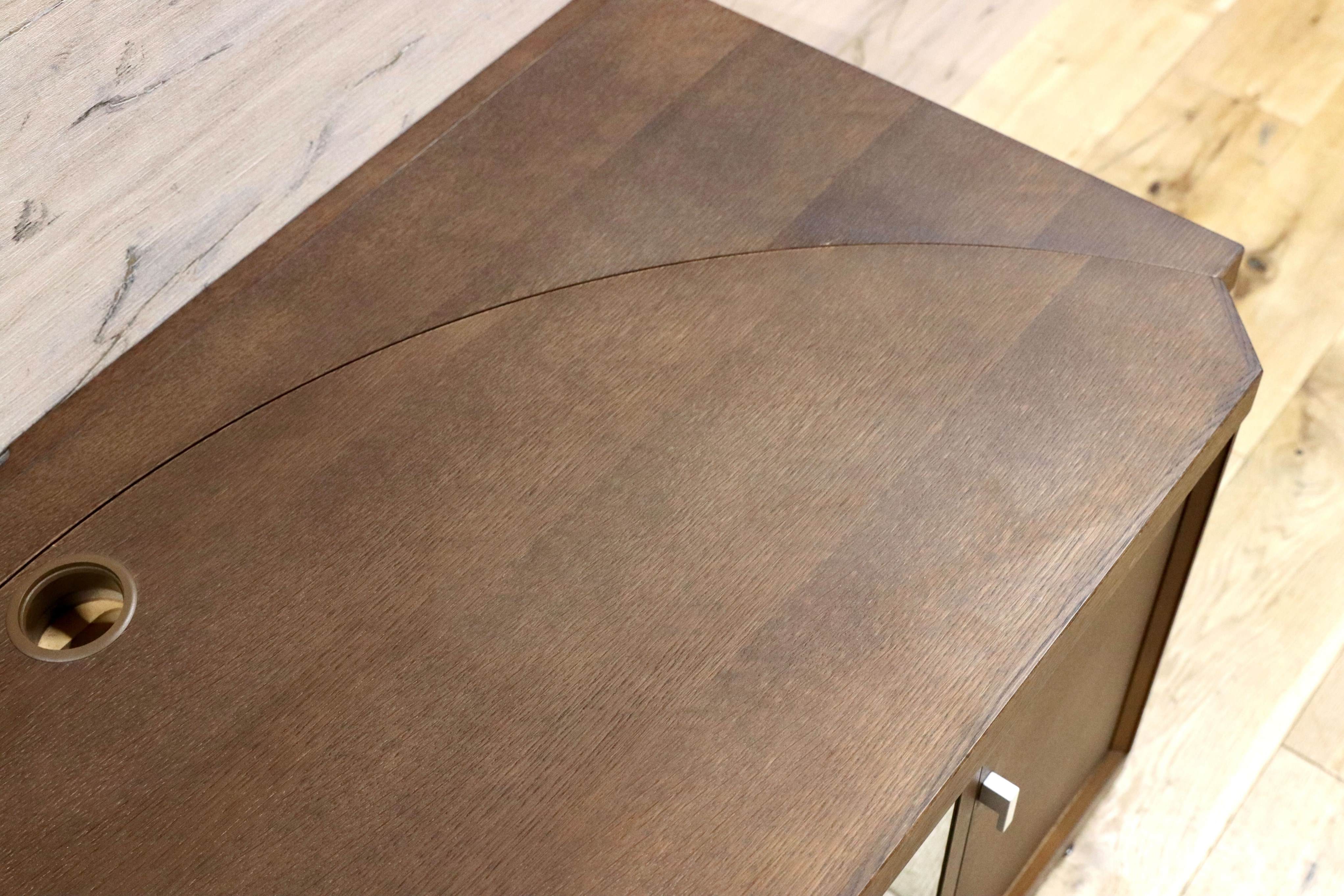 GMGN34○karimoku / カリモク テレビボード TVボード AVボード リビング収納 オーク材 モカブラウン QU4015