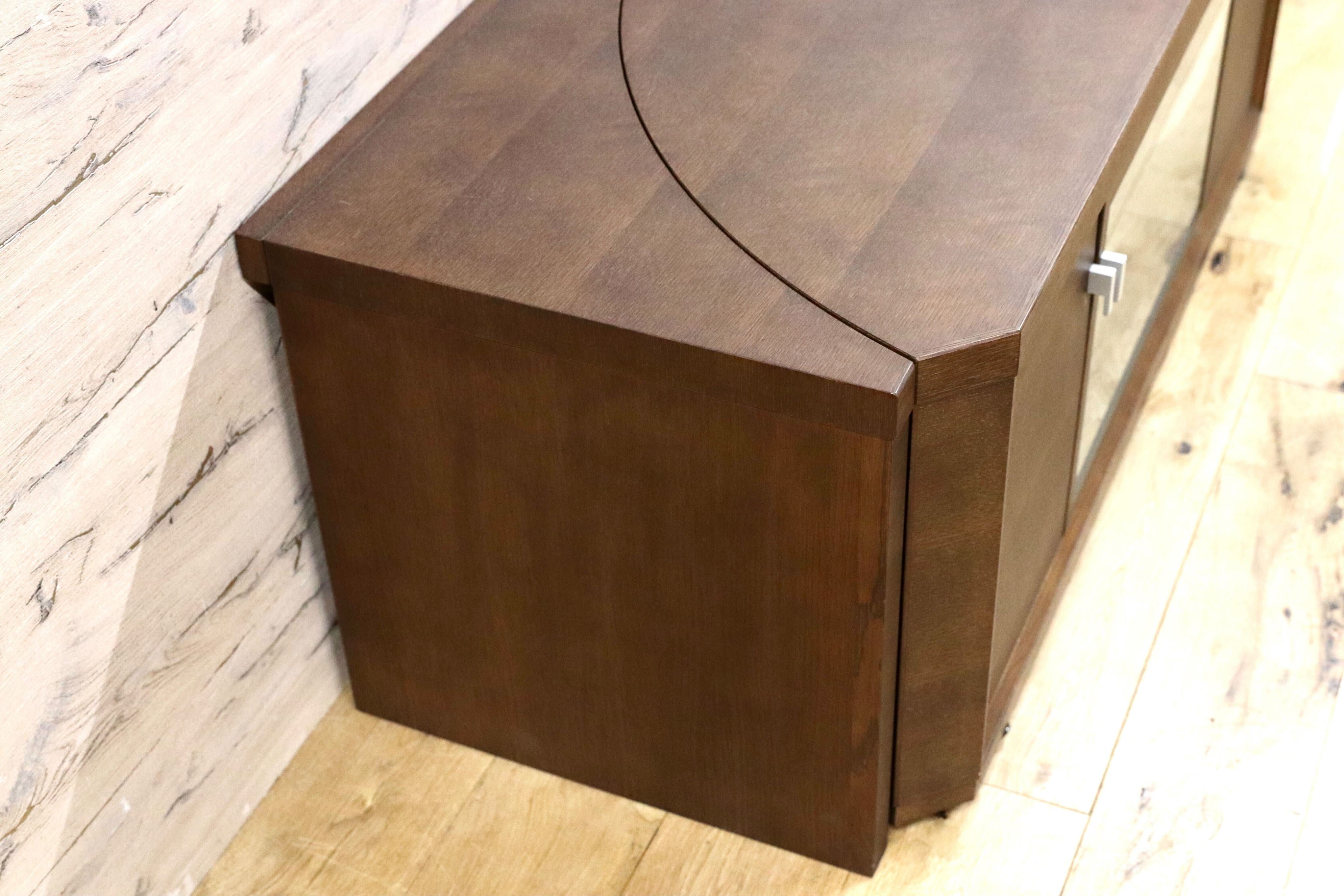 GMGN34○karimoku / カリモク テレビボード TVボード AVボード リビング収納 オーク材 モカブラウン QU4015