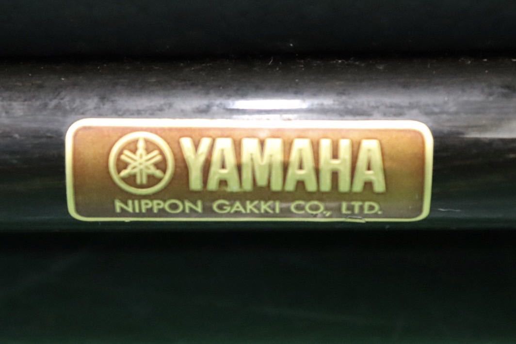 GMFK173B○YAMAHA / ヤマハ シングルソファ 1人掛けソファ 応接 ラウンジチェア アームチェア ブラック 本革 希少 国産ヴィンテージ