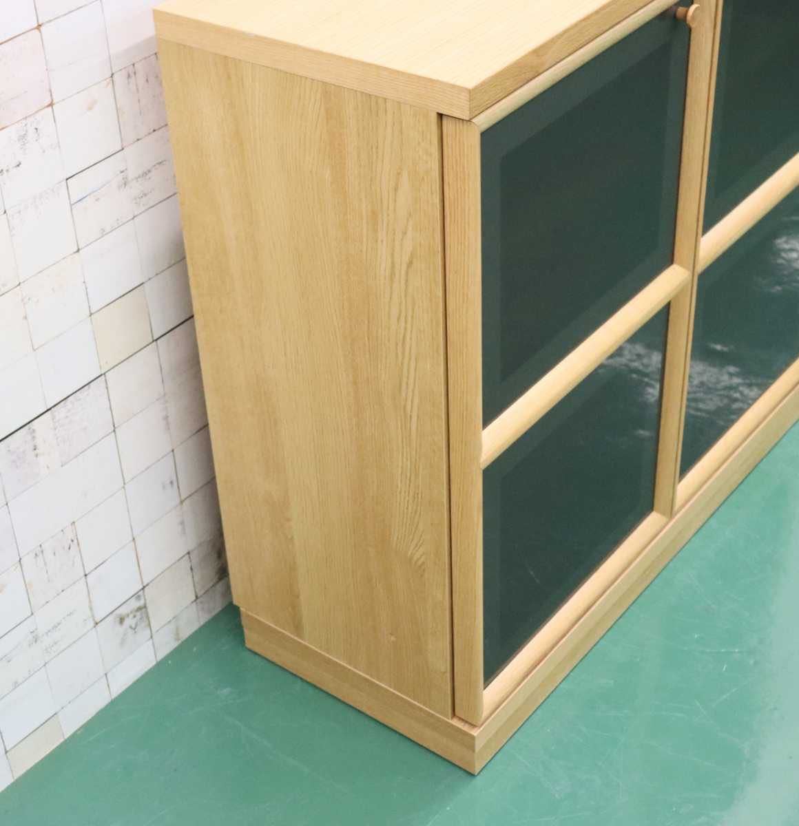 GMFH57○MORITA / モリタインテリア トランク キャビM キャビネット 食器棚 収納棚 レンジ台 ナチュラル オーク材 北欧スタイル