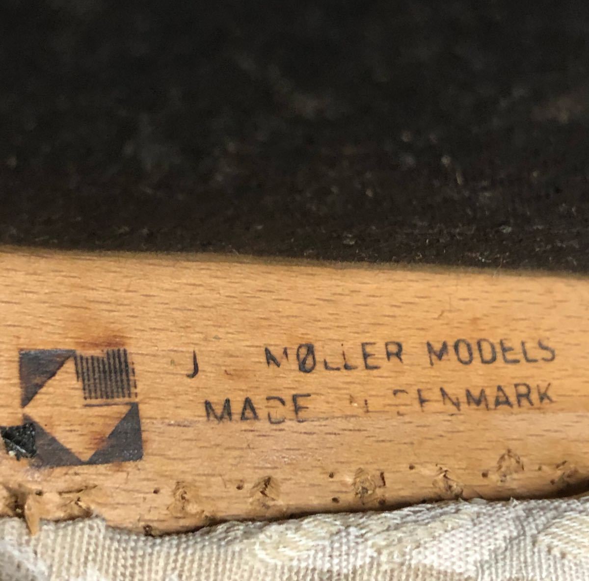 GMCKS265A○ J.L.MOLLER / J.L.モラー NO.84 ダイニングチェア 希少 北欧 ヴィンテージ Niels O. Moller 70年代