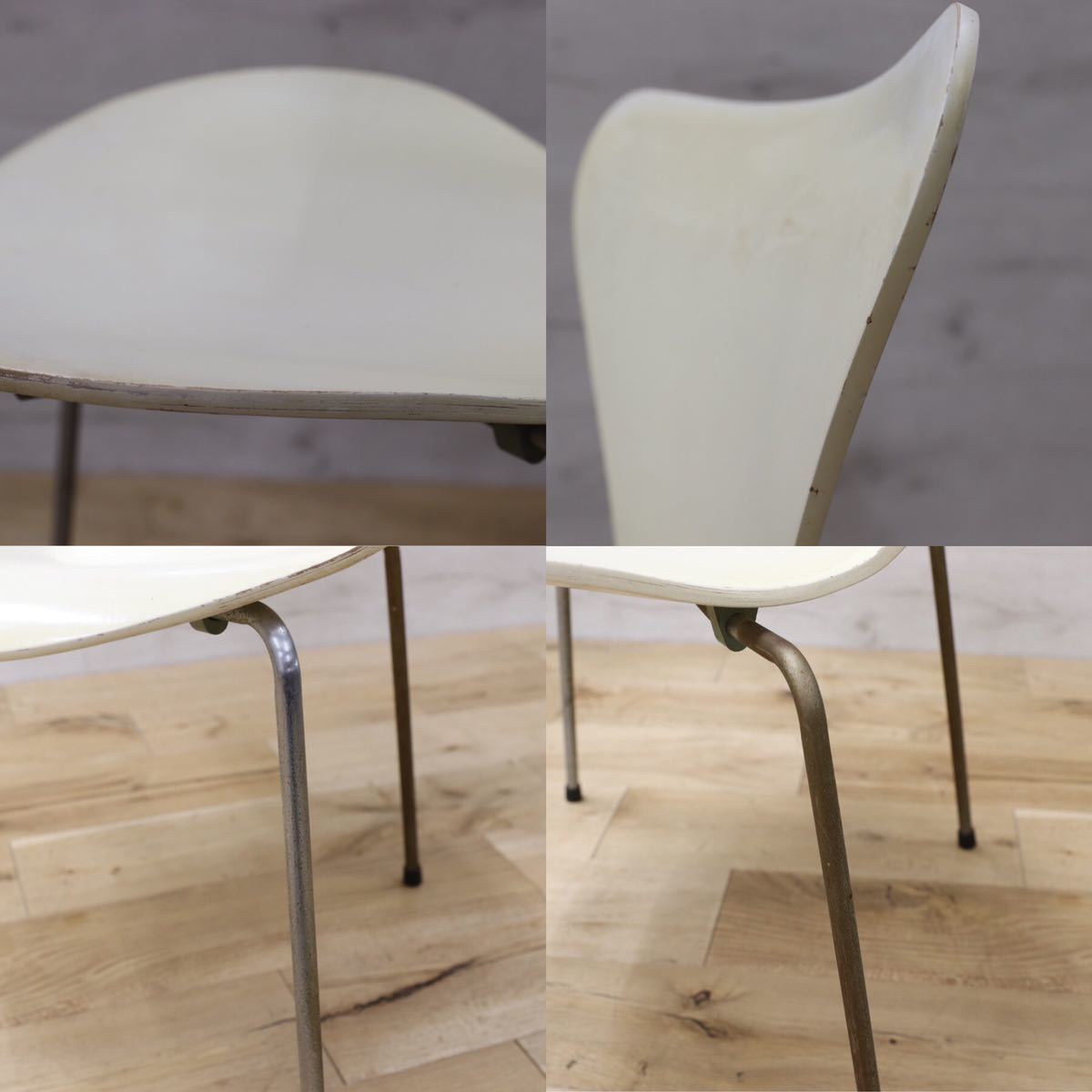 GMEK347○Fritz Hansen / フリッツ・ハンセン ヴィンテージ セブンチェア 北欧 デンマークアルネ・ヤコブセン