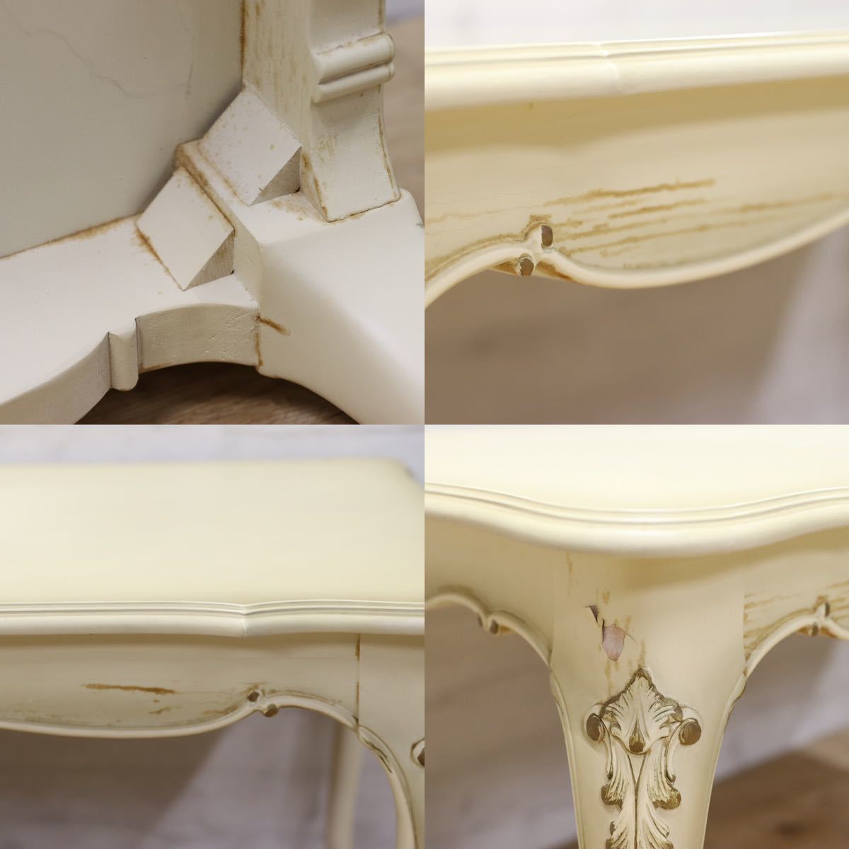 GMEH236○WARRINGS センターテーブル リビングテーブル コーヒーテーブル ドイツ製 クラシック アンティーク ロココ様式