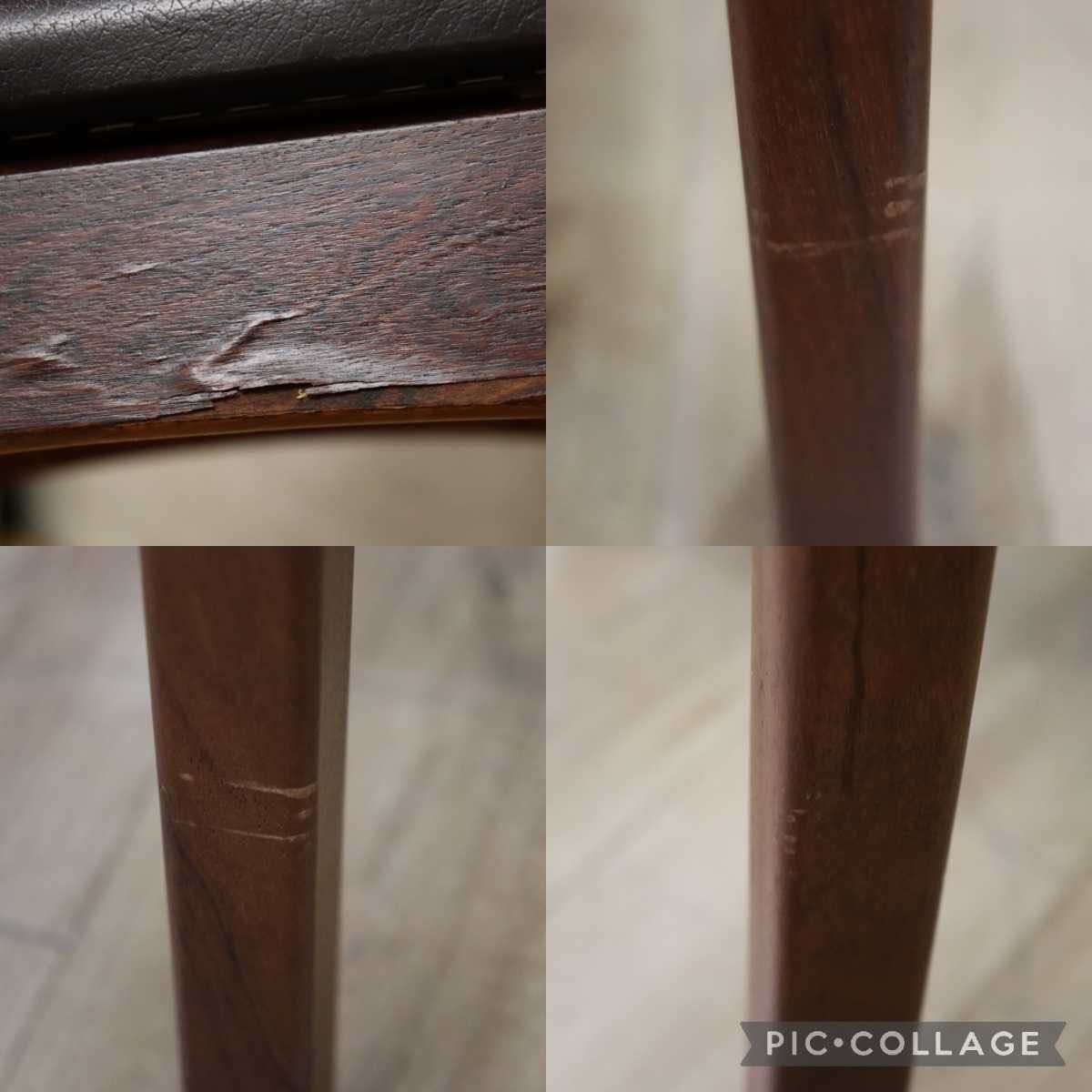 GMDKS351○Skovby / スコービー 北欧 ヴィンテージ デンマーク 希少 ローズウッド材 椅子 ダイニングチェア