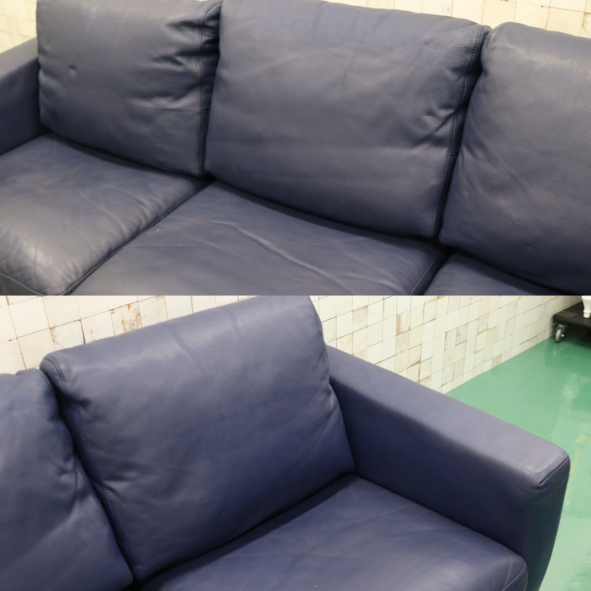 GMEK902B○ACTUS / アクタス Gallery-M 3人掛けソファ トリプルソファ セパレート ブルー ドイツ 高級 モダン