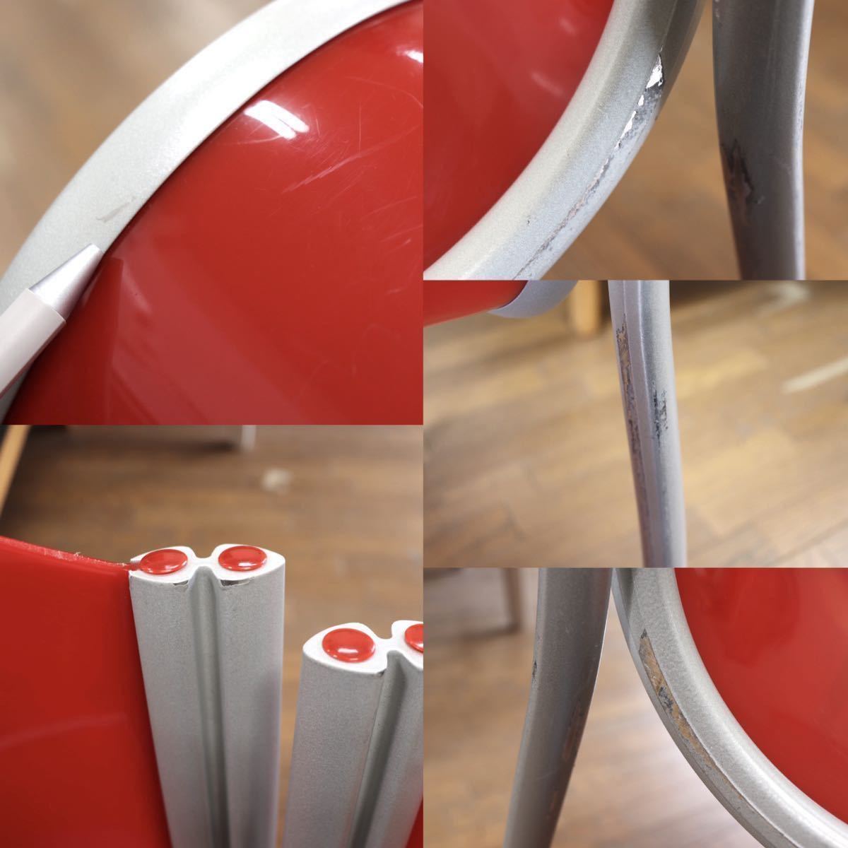 GMFS5I○Kartell / カルテル FPEチェア RonArad ロン・アラッド スタッキングチェア ダイニングチェア 椅子 2脚セット 定価約11.4万