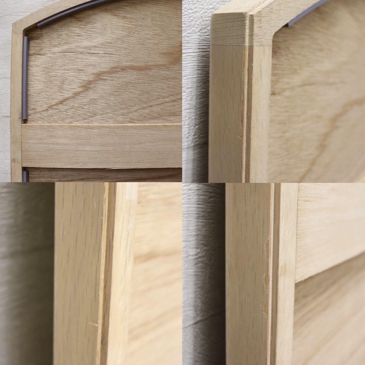 GMET380P○壁掛けミラー ウォールミラー 鏡 姿見 シンプルモダン 木製フレーム 大型ミラー オーク材 US クラシック 検)ドレクセル DREXEL