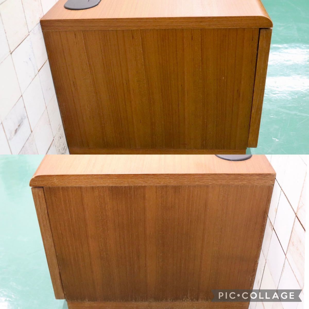 GMFK164○IDC大塚家具 TVボード AVボード ローボード リビング収納 チーク材 北欧スタイル 美品