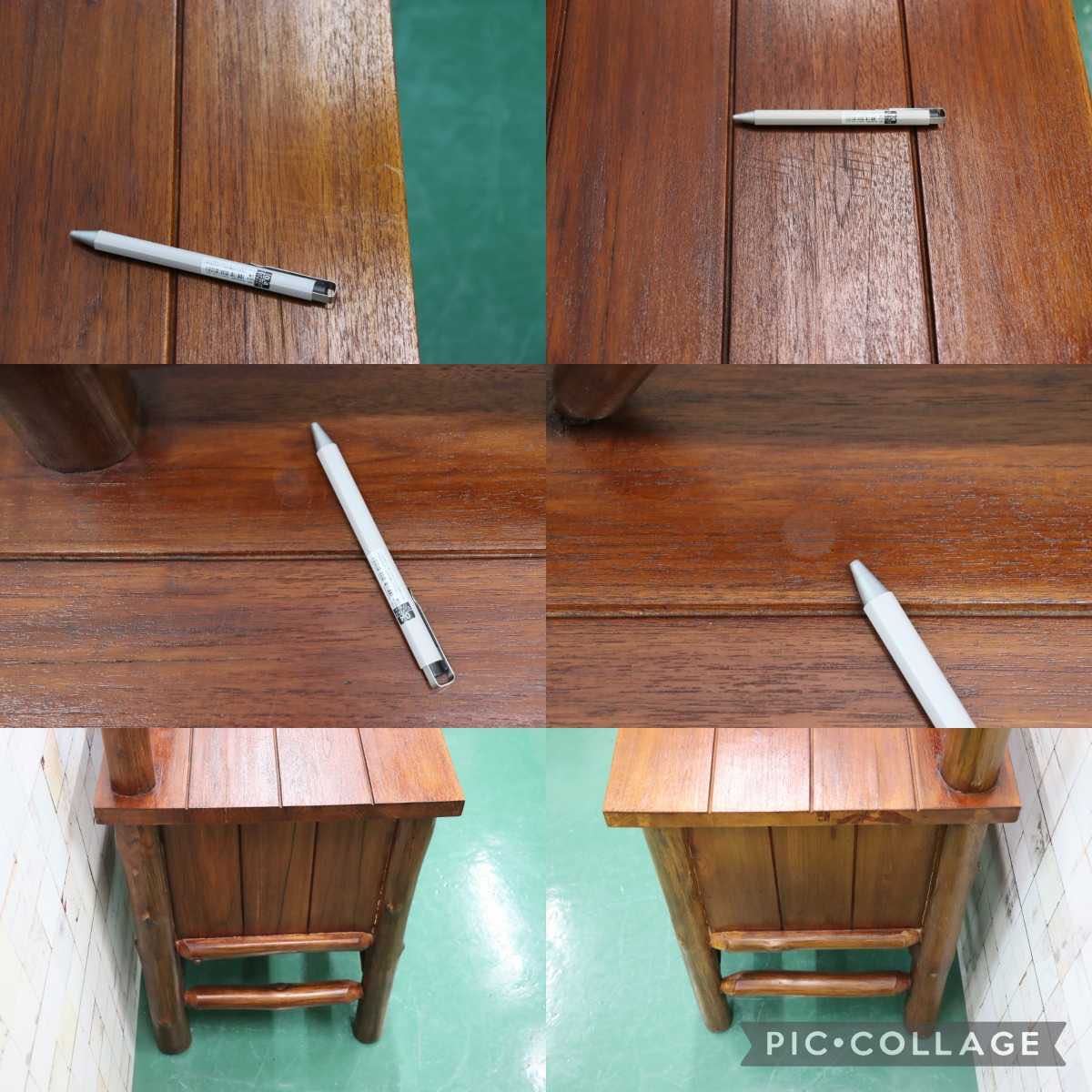 GMFN89B○コンソール 飾り台 サイドボード キャビネット 店舗什器 アジアン カントリー 古木 古材