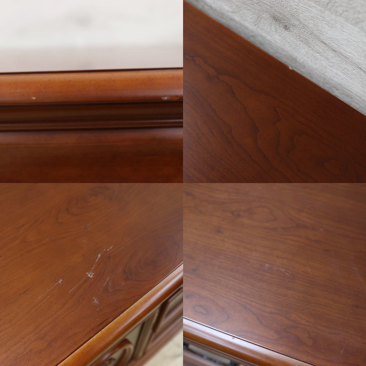 GMFT130○Lynn Hollyn / リンホーリン サイドボード リビングボード チェスト 定価約38万 収納家具 エレガント クラシック IDC大塚家具