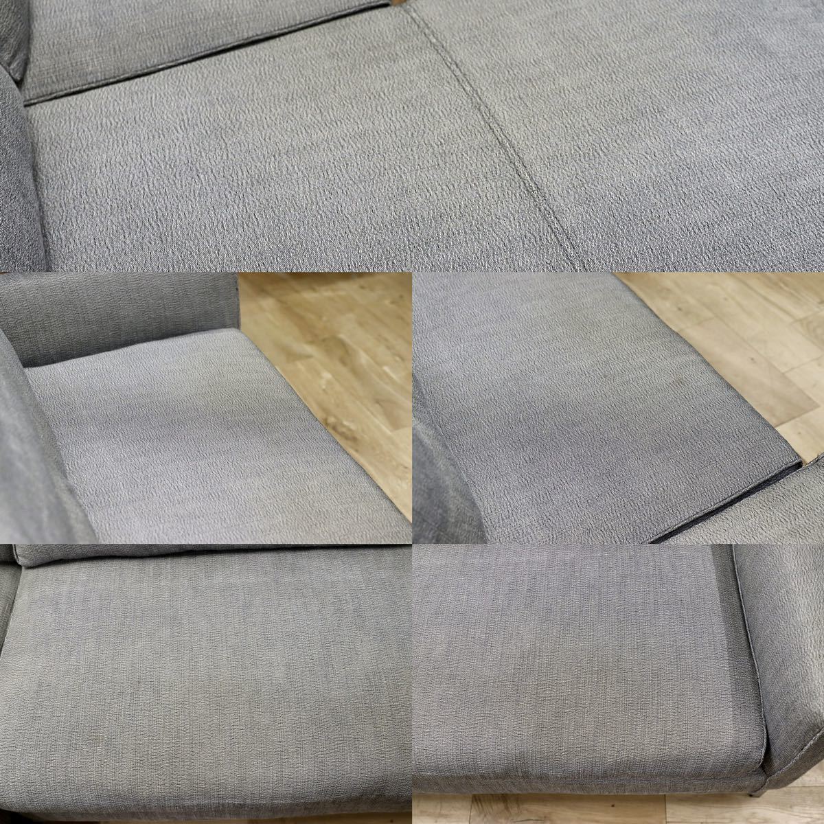 GMFK84○eilersen / アイラーセン ストリームライン ACTUS アクタス カウチソファ 定価約47万 北欧モダン ファブリック