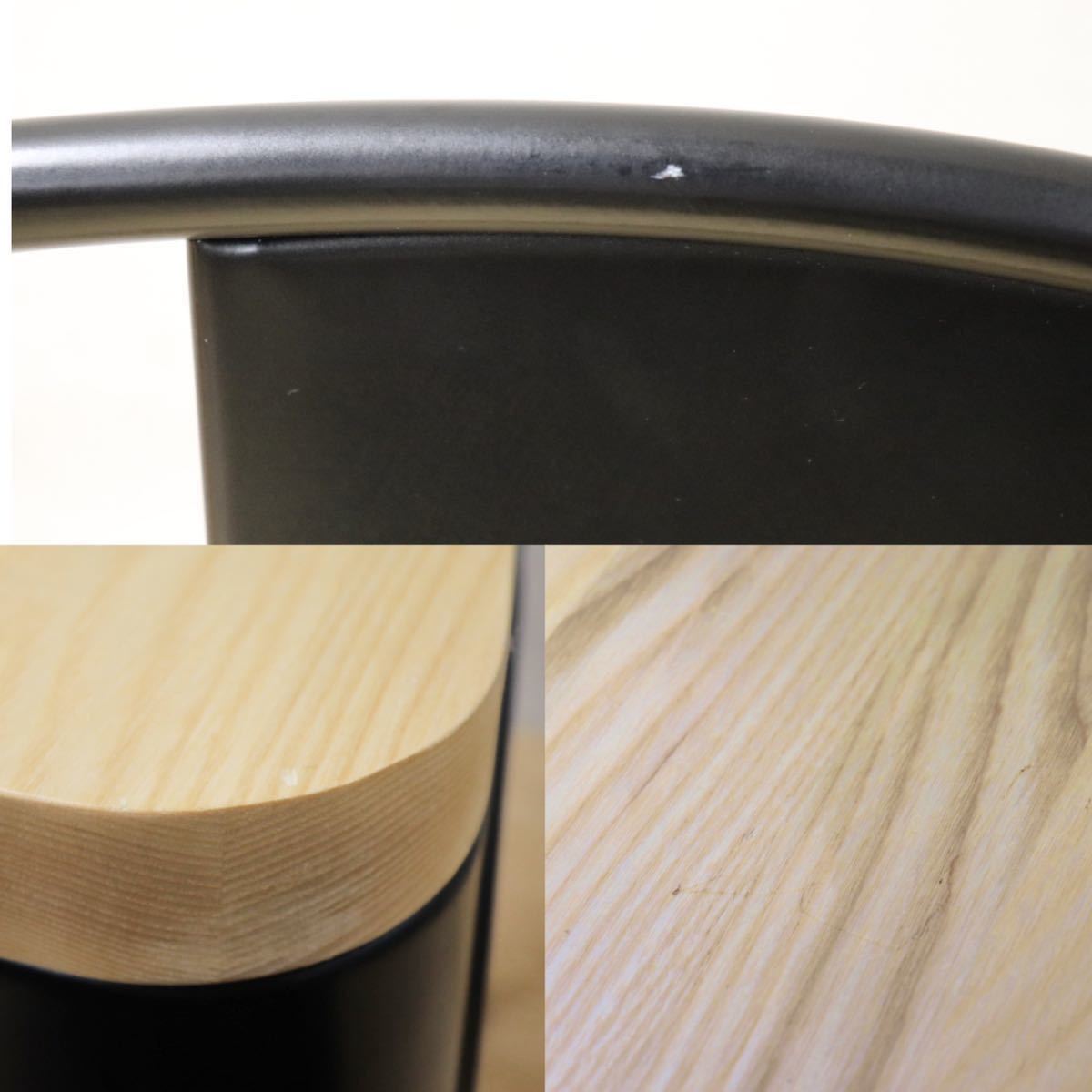 GMFN97○桜屋工業 / CHERRY RESTAREAパンガス ダイニングチェア 椅子 インダストリアル ブラック 展示品