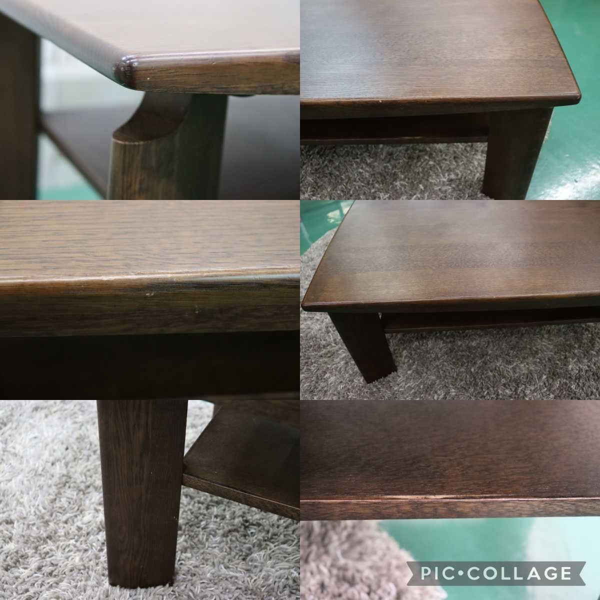 GMFN129○karimoku / カリモク TU3910 リビングテーブル センターテーブル コーヒーテーブル オーク材 国産家具 定価約10万