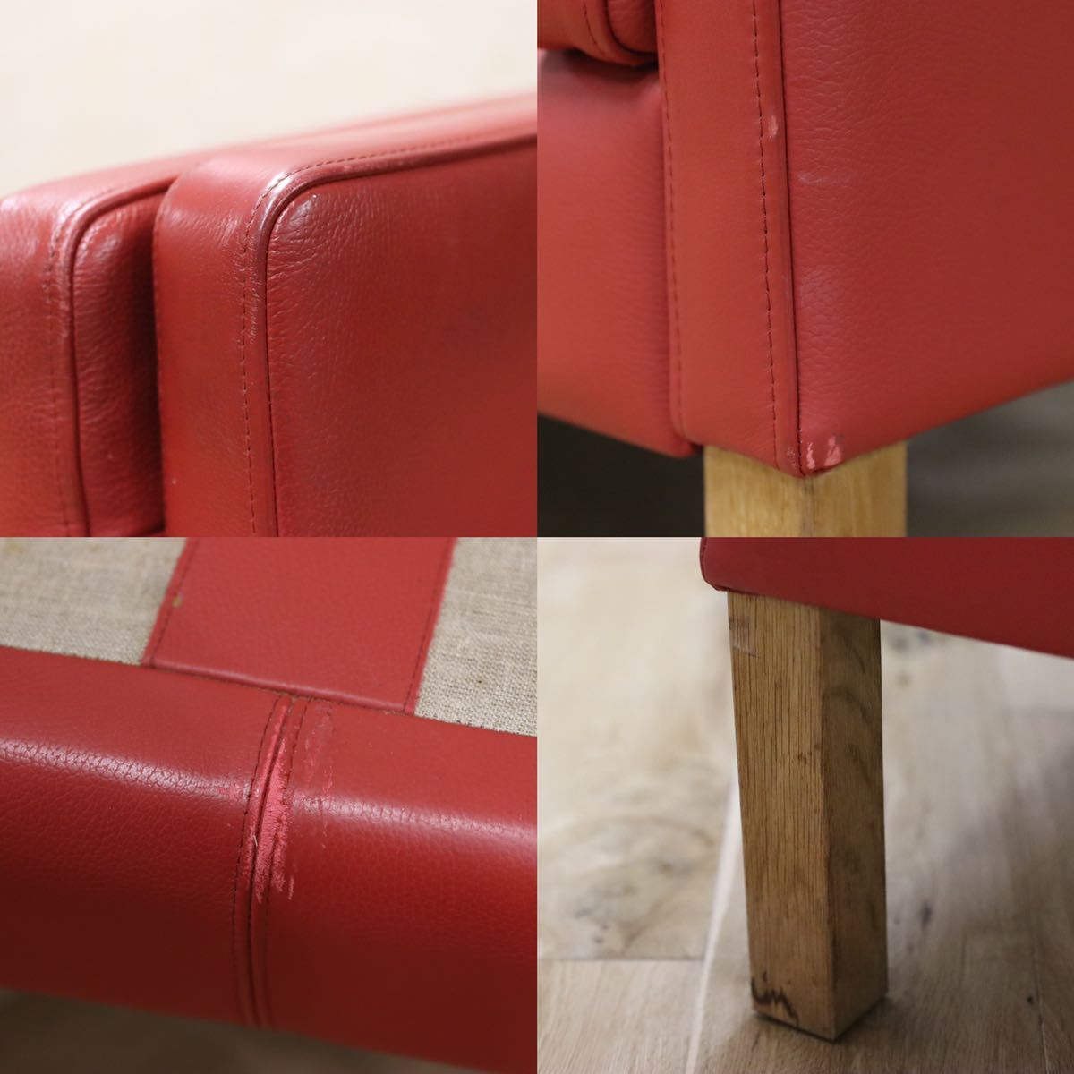 GMFK248○skippers mobler / スキッパーズモブラー 北欧ヴィンテージ 2人掛けソファ ラブソファ ボーエモーエンセン 2213 希少