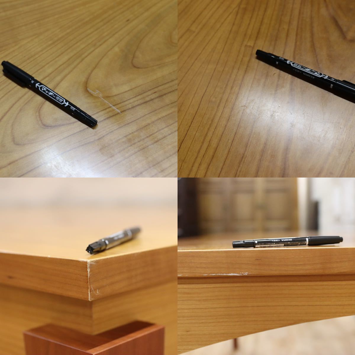 GMFH124○porada / ポラダ TABLO2 ダイニングテーブル 食卓テーブル チェリー材 定価32.4万 イタリア モダン アクタス ACTUS