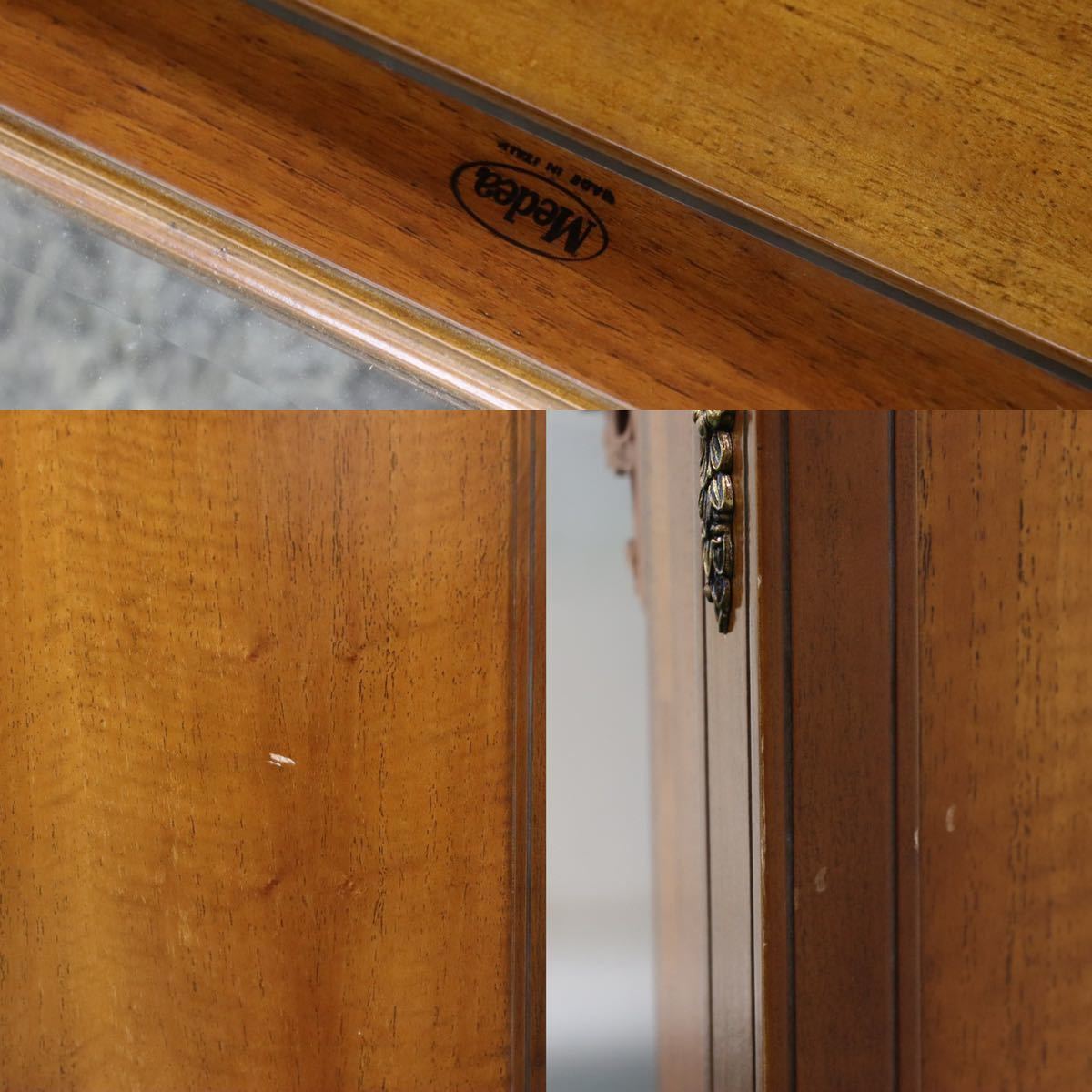 GMFS97○Medea / メデア キャビネット 飾り棚 イタリア 最高級 クラシック アール・ヌーヴォー IDC大塚家具