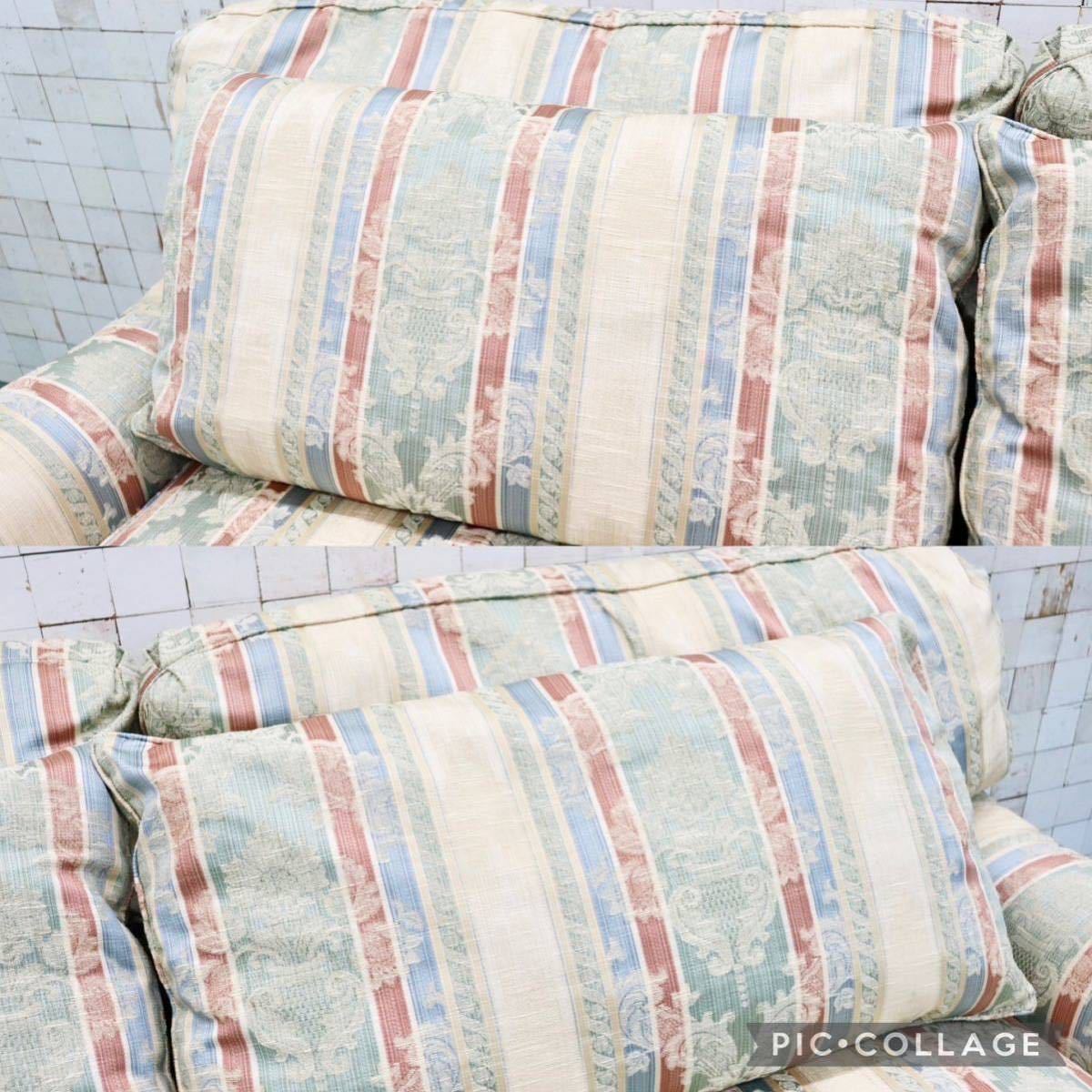 GMFK454○HENREDON / ヘンレドン UPHOLSTERY COLLECTION 3人掛けソファ トリプルソファ IDC大塚家具 ファブリック フェザー US 定価約70万