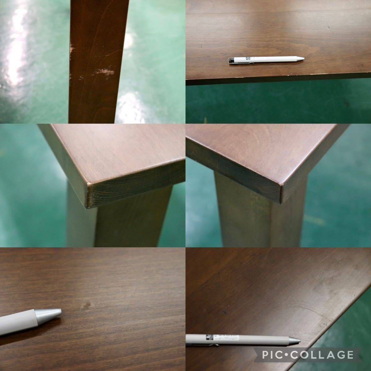 GMFK484○飛騨産業 / HIDA キツツキ 侭 HTS ダイニングテーブル 食卓テーブル 作業台 楢材 無垢 国産家具 定価約30万