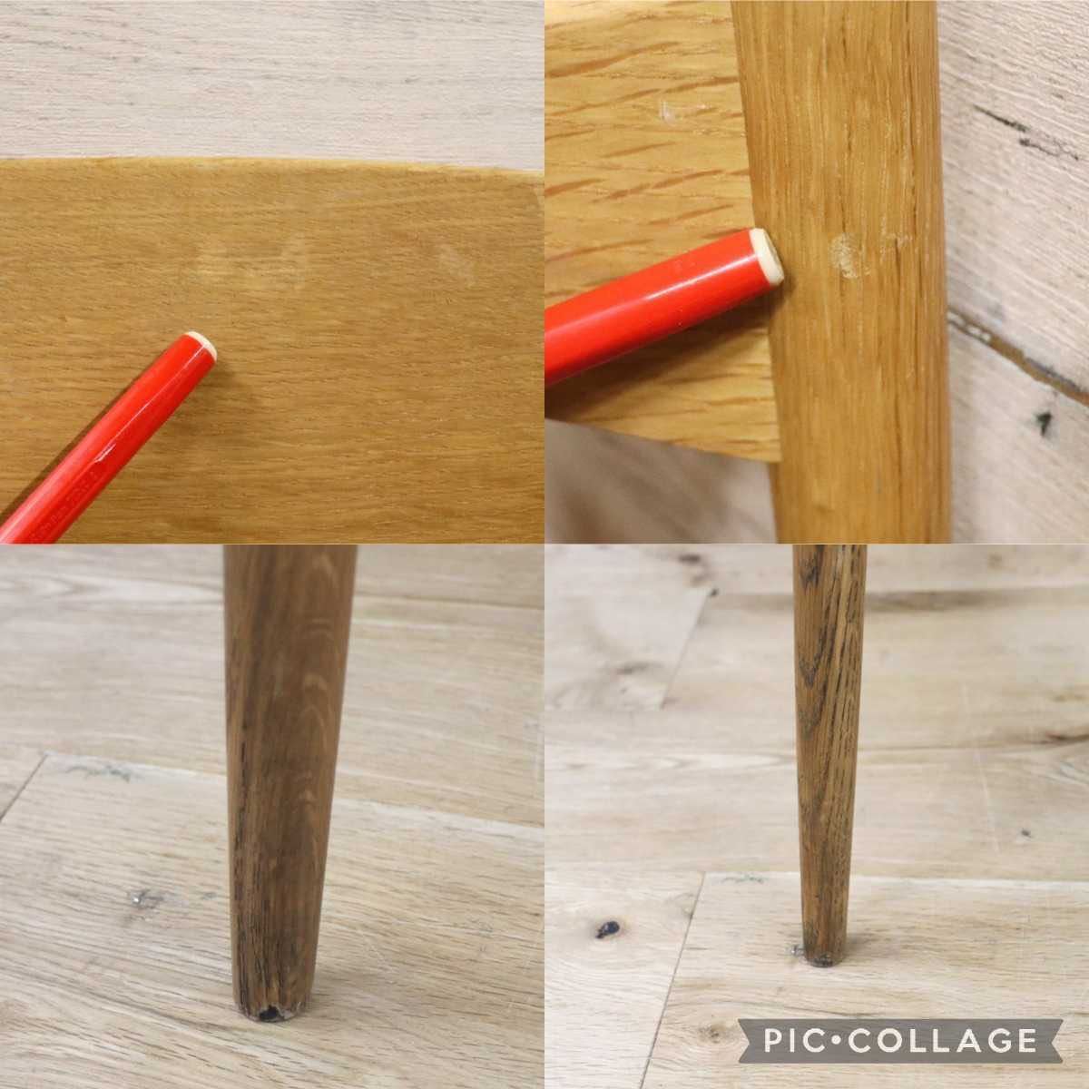 GMFH248F○飛騨産業 / HIDA キツツキ SD220N アームレスチェア ダイニングチェア 食卓椅子 椅子 ホワイトオーク材 チェア 2脚セット