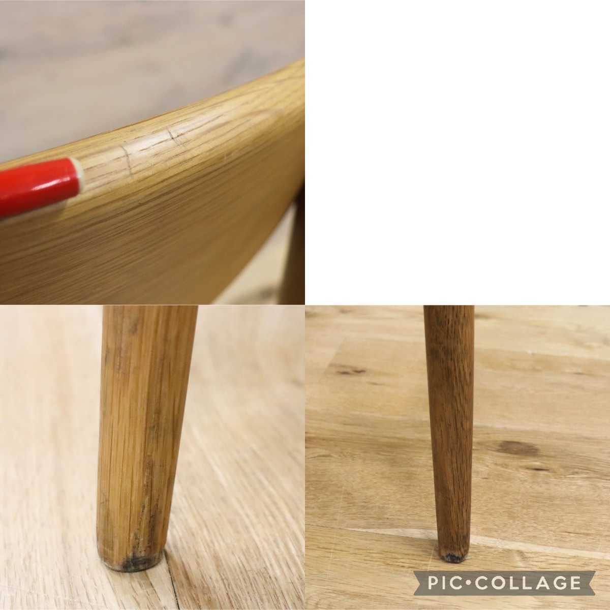 GMFH248G○飛騨産業 / HIDA キツツキ SD220N アームレスチェア ダイニングチェア 食卓椅子 椅子 ホワイトオーク材 チェア 2脚セット