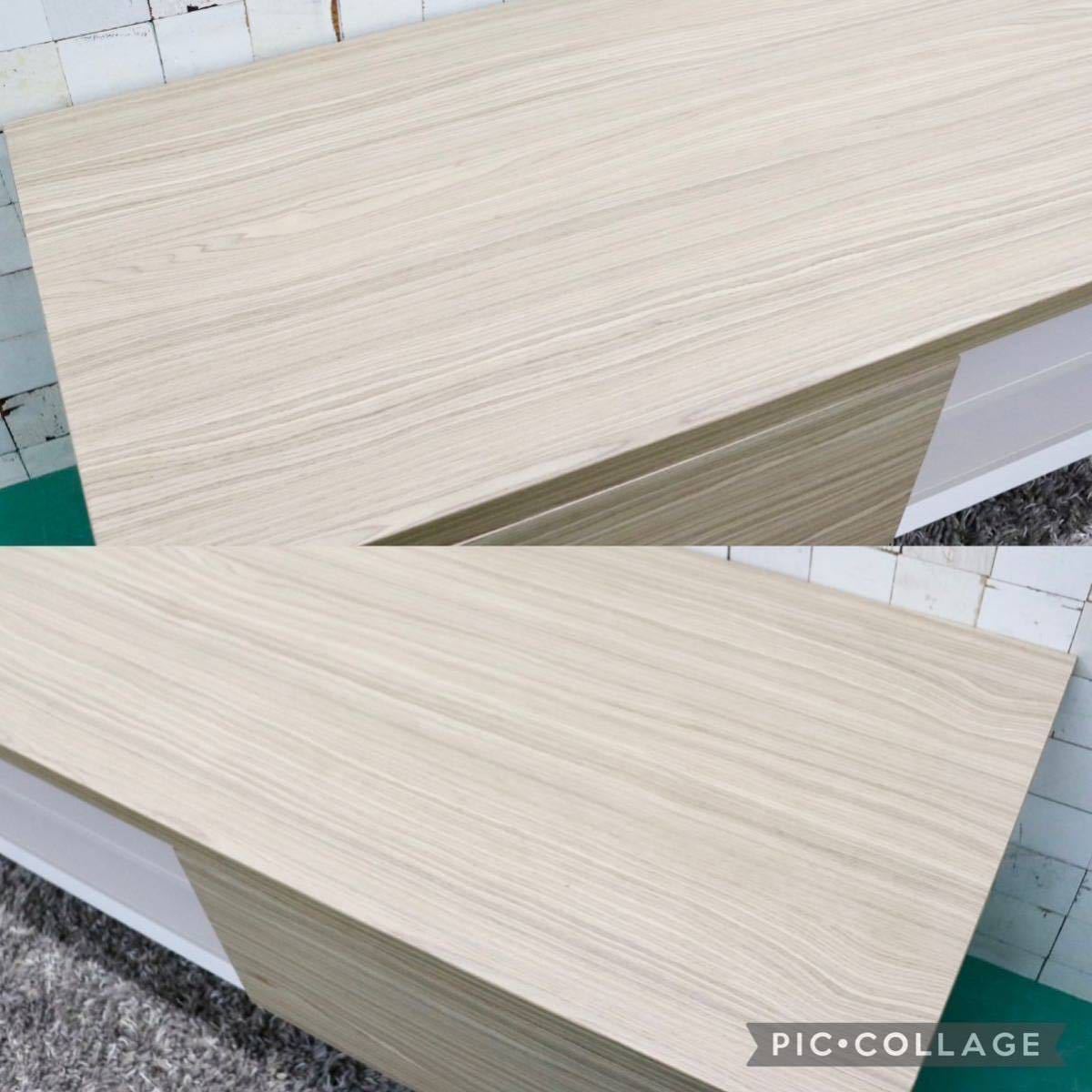 GMFT362○Calligaris / カリガリス FACTORY ファクトリー TVボード AVボード 金属フレーム ナチュラル モダン イタリア製 定価約22万
