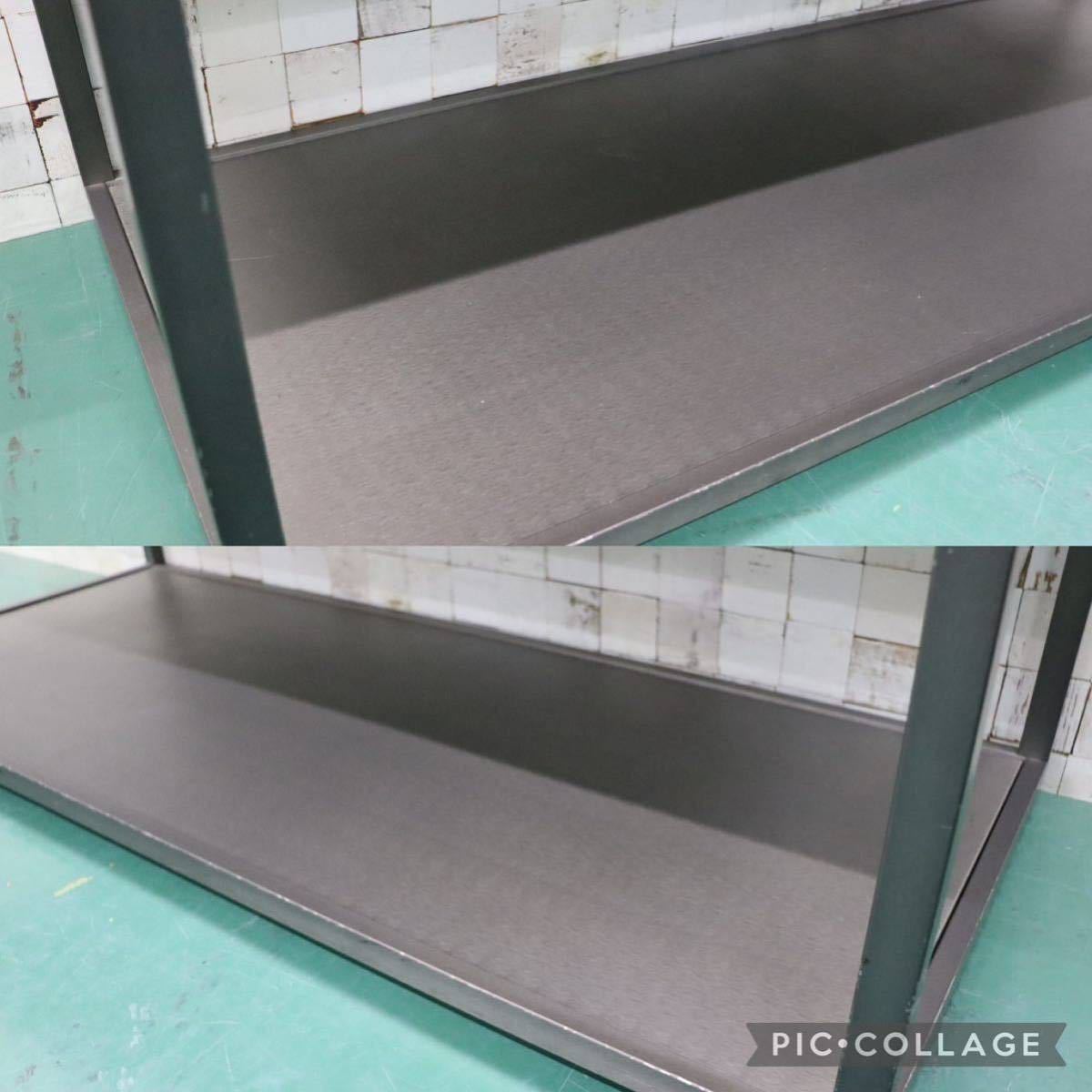 GMFH224A○大理石 飾り台 店舗什器 ディスプレイ棚 アイアンフレーム モダン インダストリアル