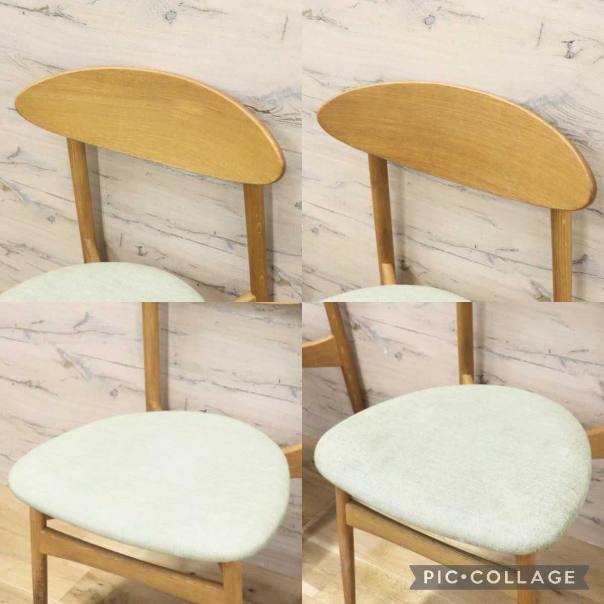 GMFH254A○飛騨産業 / HIDA キツツキ SD220N アームレスチェア ダイニングチェア 食卓椅子 椅子 ホワイトオーク材 チェア