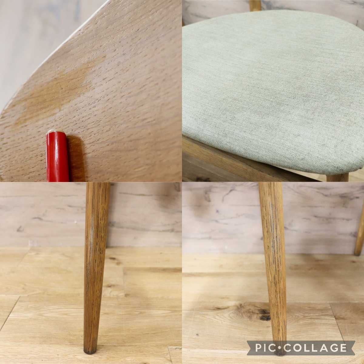 GMFH254B○飛騨産業 / HIDA キツツキ SD220N アームレスチェア ダイニングチェア 食卓椅子 椅子 ホワイトオーク材 チェア