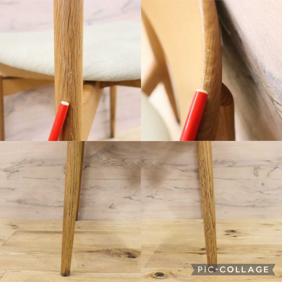 GMFH254C○飛騨産業 / HIDA キツツキ SD220N アームレスチェア ダイニングチェア 食卓椅子 椅子 ホワイトオーク材 チェア